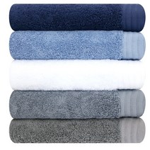 송월타월 호텔수건 40수 200g 코마사, 화이트, 5개