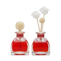 상떼르드 프로방스 미니플라워&리드 차량용 디퓨저 50ml, 레드후릇