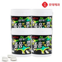 롯데 졸음 번쩍 껌 87gX4개, 1세트