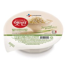 햇반 발아현미밥, 없음, 210g, 48개