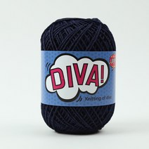[앵콜스] 디바실 DIVA 뜨개실 털실 손뜨개, 18 네이비