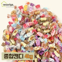우리가스토리 GG 종합 캔디 사탕 대용량사탕, 1개, 4kg
