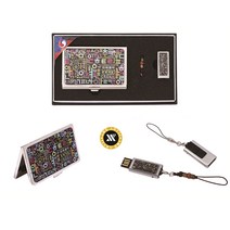 한글자모음자개명함+가띠메탈자개USB (8GBㅡ64GB), 16GB