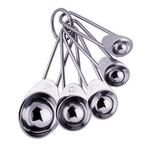 프로그레시브 계량스푼 스테인리스 스틸 5종 세트, 1개