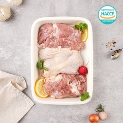 더바른닭 국내산 냉장 닭다리살 정육, 1개, 2kg