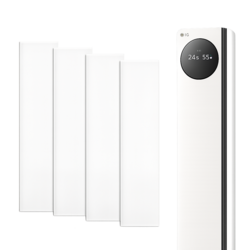 LG 엘지 타워 플러스 에어컨 필터 휘센 오브제 컬렉션 4EA B01 케이스 포함 호환, 1개, 03.FQ18SCNWBZ