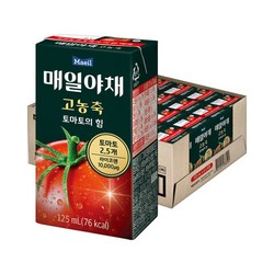 [매일유업] 매일야채 고농축 토마토의힘 125mL