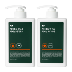 메디톨드 연구소 퍼시닌 단감 바디워시, 2개, 500ml