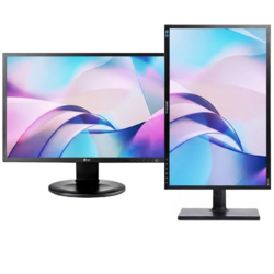 삼성 LG전자 24인치 피벗 모니터 FHD 세로모니터 사무용 듀얼용 업무용 컴퓨터, 61cm, 삼성,엘지 피벗 24인치 중고