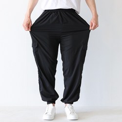 차쿠 남성 포켓 밴딩 카고 조거팬츠 여름 시원한 바지 2색상