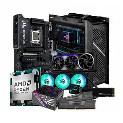 [15대 한정 판매] ASUS PBA LIZZ 하이엔드PC/Ryzen 9 9950X3D2/ ASUS ASTRAL5090/4K 게이밍 방송용 서울 경기 일부만 배송, 1TB, 32GB, Free DOS, 지포스 RTX 5090, 9950X3D2