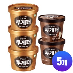 빙그레 투게더 아이스크림 2종 혼합(바닐라2+초코2) 총 4개