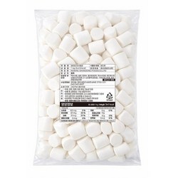 화이트 빅 마시멜로우 1kg 두쫀쿠재료 대용량 마시멜로