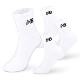 뉴발란스 스탠다드 여성 쿠션 중목 화이트 S 4팩 리뷰 - 착용감과 디자인을 한번에!