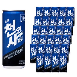 천연사이다 제로 250ml 30개, 건강한 선택의 최적 해답!