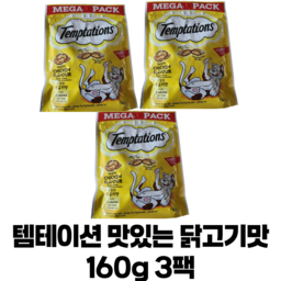 템테이션 고양이 메가팩 스낵 간식