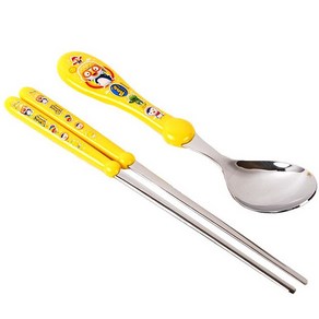 Kết quả hình ảnh cho 뽀로로 편한 수저세트 스푼