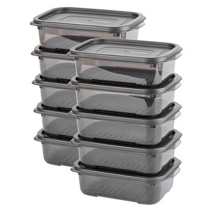 이지앤프리 블랙킵 에디션 냉장고 정리 용기 750ml