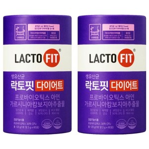 락토핏 정품 다이어트 유산균 60p