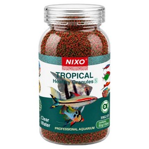 닉소 열대어 사료, 1개, 100ml