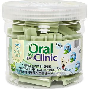강아지 오랄클리닉 덴탈껌, 청사과, 300g, 1개