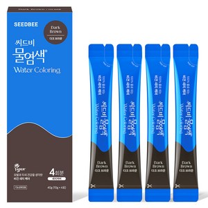 씨드비 프리미엄 물염색 시즌2 염모제 4p