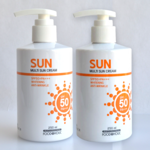 푸드어홀릭 멀티 선크림 250ml SPF50/PA+++펌프형