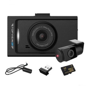 현대티앤알 TOPVIEW R1 블랙박스 FHD/HD 2채널 (A/S 2년 보증) 무료출장장착+GPS, R1, 64GB, 1개, GPS+무료출장장착