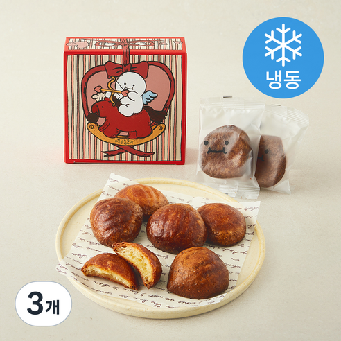 [로켓프레시] 이웃집통통이 버터모찌빵 (냉동), 25g, 3개, 6개입