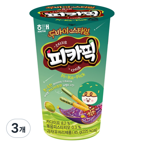 초코픽 피카픽 피스타치오 카다이프