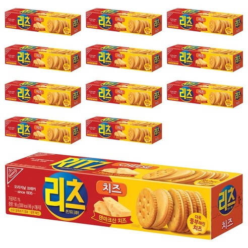 리츠 샌드위치 크래커, 96g, 12개