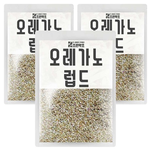 조은약초 오레가노 럽드, 3개, 600g