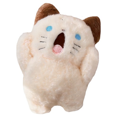 다다랜드 응원 인형 키링, 11cm, 고양이, 1개
