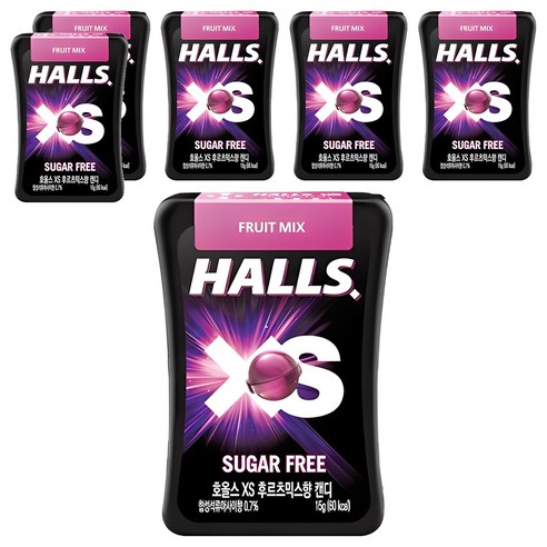 호올스 XS 후르츠 믹스향 캔디