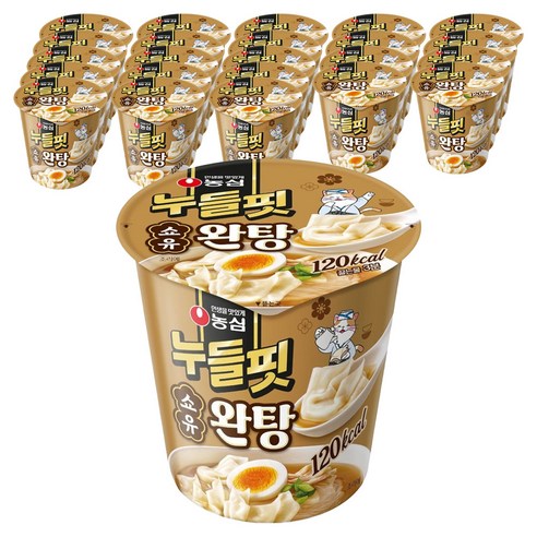 누들핏 쇼유완탕 30g, 24개