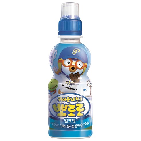 팔도 뽀로로 어린이음료 밀크맛, 235ml, 1개
