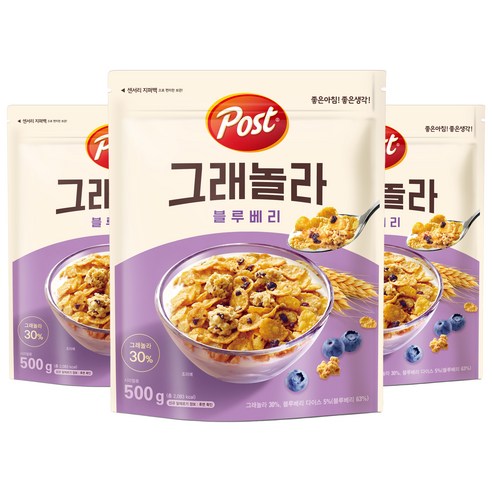 포스트 그래놀라 시리얼 블루베리