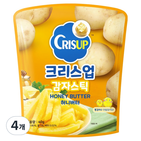 크리스업 감자스틱 허니버터