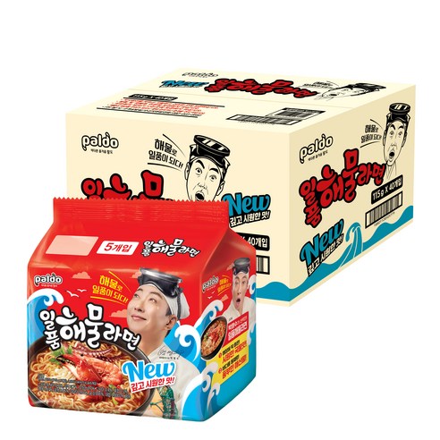 팔도일품 해물라면 115g