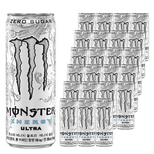 몬스터 에너지 울트라, 355ml, 24개
