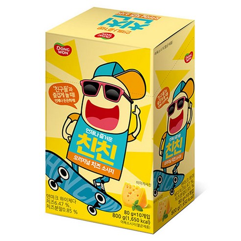 동원 친친 오리지널 치즈소시지 10p