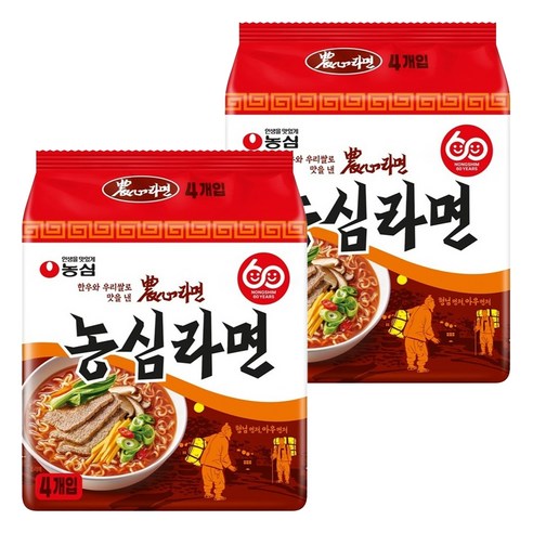 농심 라면 124g