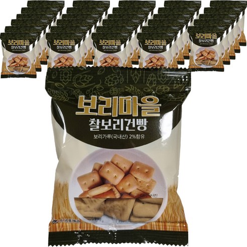 보리마을 금풍제과 찰보리건빵, 30g, 50개