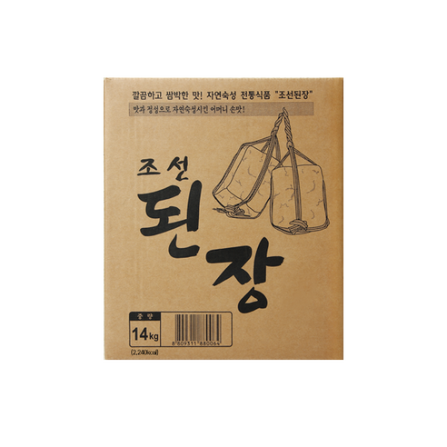 대복 조선된장, 14kg, 1개