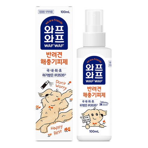 일동제약 와프와프 반려견 해충기피제 100ml