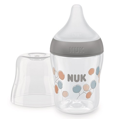 누크 퍼펙트매치 젖병 + 젖꼭지 S 세트, 코튼, 150ml, 1세트