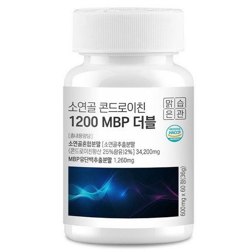 맑은습관 소연골 콘드로이친 1200 MBP 36g