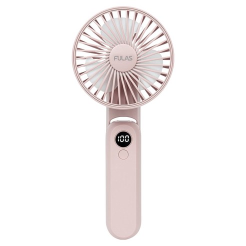 풀라스 5단 휴대용 선풍기, FL-PF4000, Pink