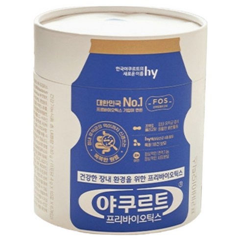 야쿨트 한국 프리바이오틱스 60p