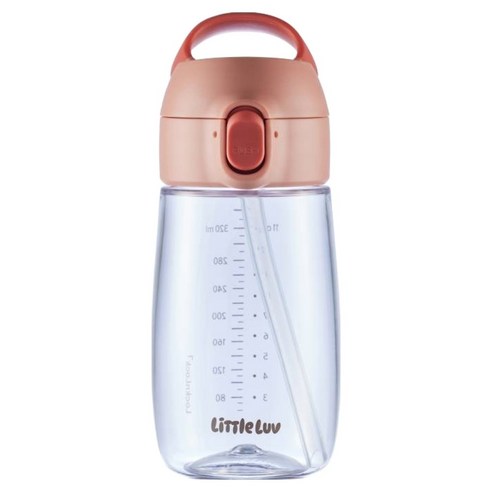 락앤락 리틀럽 스위치캡 트라이탄 빨대컵, 핑크, 1개, 410ml